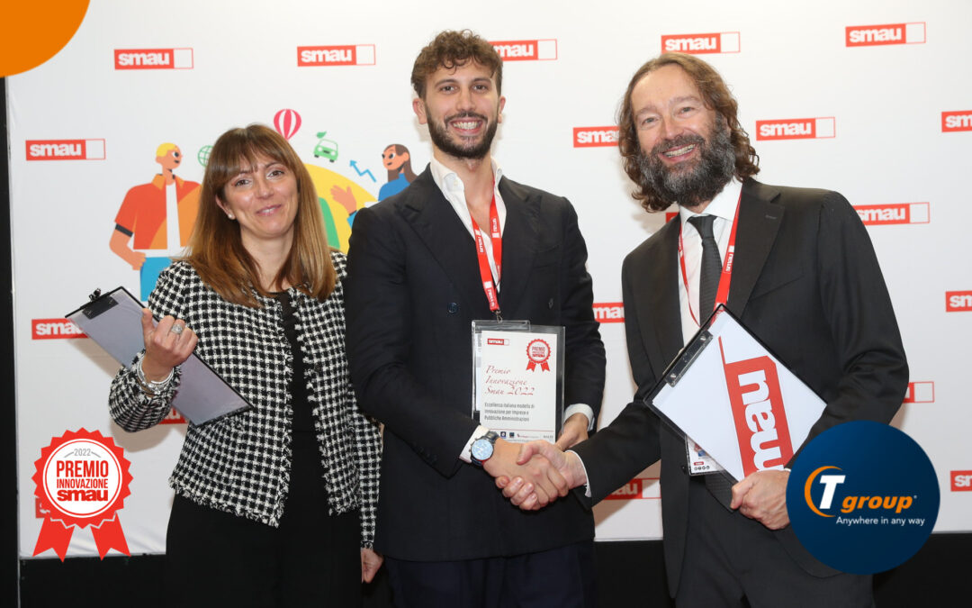 Smau Napoli 2022, Tgroup premiata nel settore mobilità per la piattaforma innovativa T-Connect